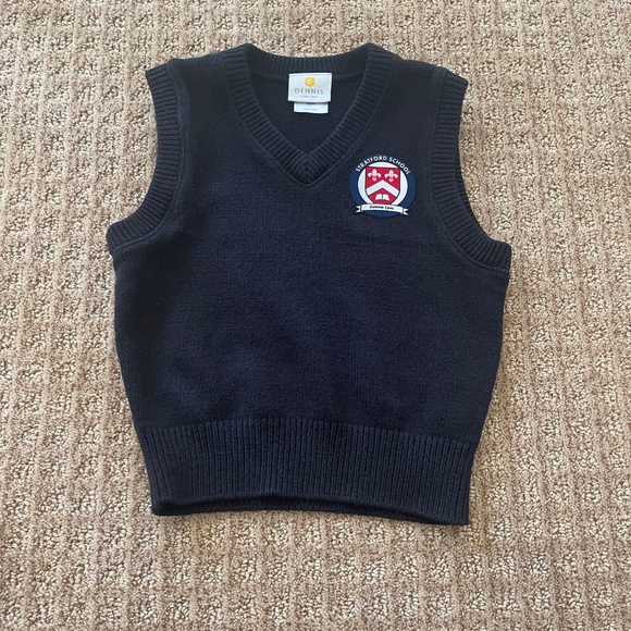 Shirts & Tops Preowned Stratford School Uniform Sweater Vest Size Xs